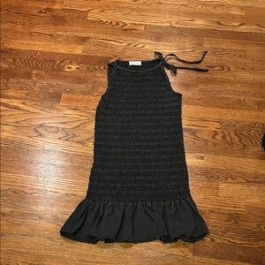 Charming Black Sleeveless Dress